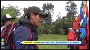 El Chaski Varela en su paso por Cajamarca.