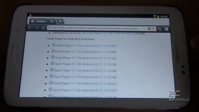 Installer Flash Player sur tablette Android смотреть онлайн