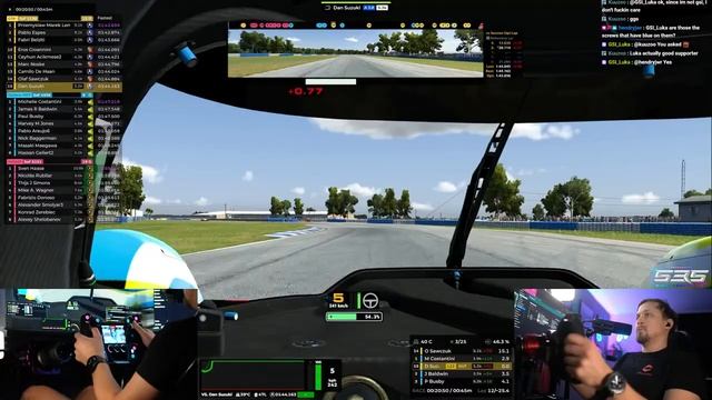 Testing my !QR prototype with the Cube Controls GT-X 2 !wheel | IMSA at Sebring in LMDh | iRacing смотреть онлайн