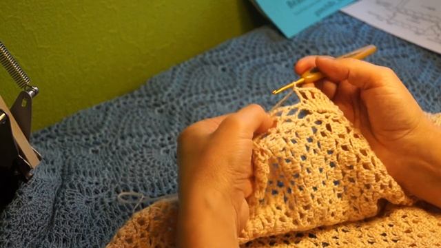 Красивая ОБВЯЗКА " Сафари" , вязание КРЮЧКОМ , ( узор № 302) смотреть онлайн