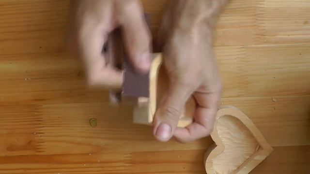 Шкатулка-сердечко своими руками ножовкой и стамеской. Простая шкатулка для украшений из дерева