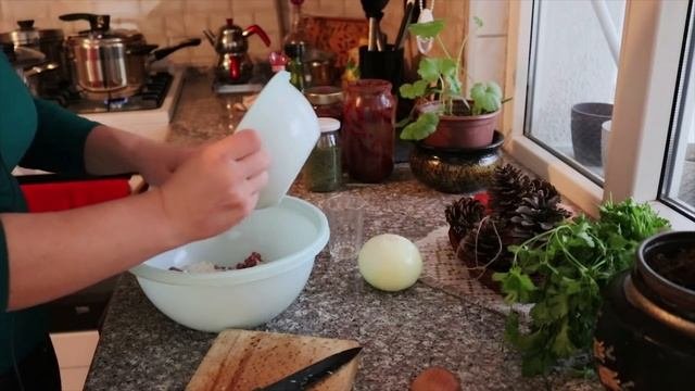 Турецкий ужин/Суп из зеленой чечевицы/Куру долма по-турецки