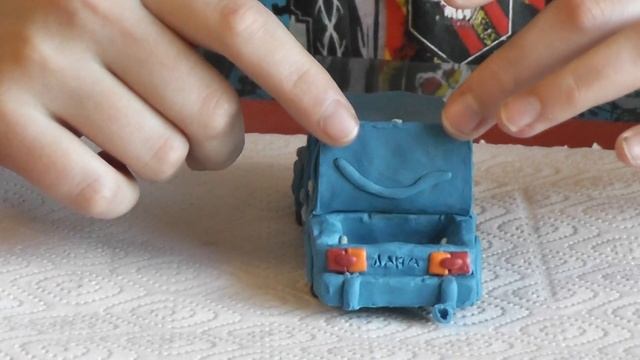 Жигули "копейка" - поделка из пластилина смотреть онлайн