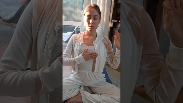 Спокойствие за 7 минут.Медитация Спокойного Сердца избавляет от стресса. #медитация #йога