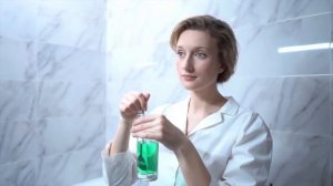 Оки - раствор для полоскания в действии