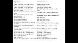 Чешский язык для начинающих урок 29 -32 с Словами и переводом