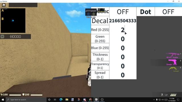 How to change your Crosshair + my crosshair (CBRO) смотреть онлайн