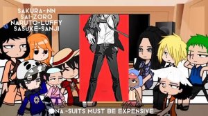 ||One piece react to Wattpad Y/n as Sakura Haruno|| My AU(book)