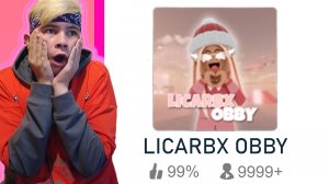 ПАРКУР licarbx обби в ROBLOX! ? Роблокс licarbx Obby #roblox #роблокс #LICARBX