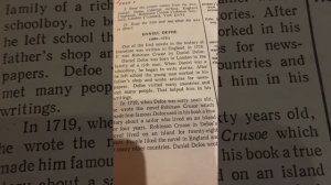 Daniel Defoe/Reader 7 класс/английский/аудирование