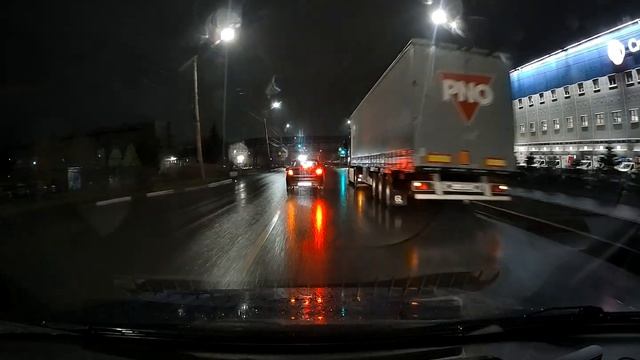 тест съёмки в ночное время на видеорегистратор 70mai A500S-1 смотреть онлайн