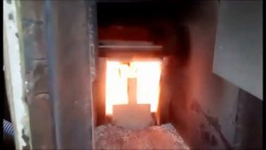 Горелка для твердотопливного котла на топливной щепе