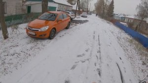 ПОКАТУШКИ ЗИМОЙ НА  BSE MX 125. БСЕ 125 МХ - ПИТБАЙК МЕЧТЫ!