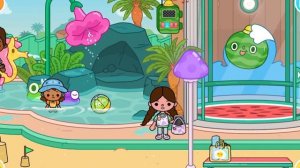 Тока бока, Секретки в локации Клуб Арбузная Волна 🍉🌊