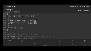 C program to implement Fuzzy operations Union, Intersection, Complement Algebraic sum and product