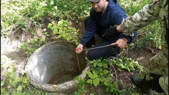 УТЮГ В СТАРОМ КОЛОДЦЕ и НАХОДКИ НА ПОИСКОВЫЙ МАГНИТ