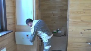 Дом из клееного бруса. Скрытый монтаж электрики. #Электромонтаж с Игорем Гумени.