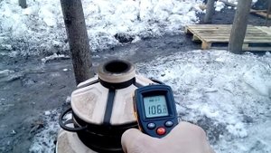 Прогрев тандыра "Большая компания"