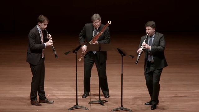 Ibert: Cinq pièces en trio for Oboe, Clarinet, and Bassoon IV. Andante смотреть онлайн