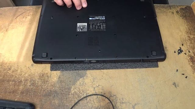Разборка ноутбука packard bell MS2397
