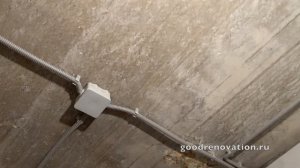 Монтаж электропроводки в ванной комнате