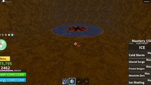 Обзор фрукта  лёд в1 и в2+ ван шот комбо для льда!