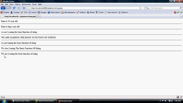 How to make String in PHP | PHP String Assigning || PHP Tutorials || PHP Programming