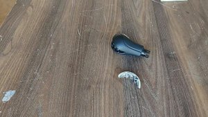 Покраска кожи. Ручка КПП Infiniti.