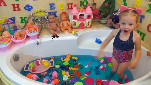 игрушки для ванны