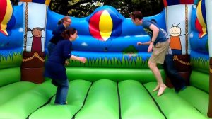 Manor Hall Garden Party 2011: Bouncy Castle