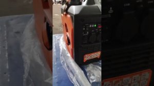 Обзор на генератор инвенторный Carver PPG 3500IS первый пуск + в работе