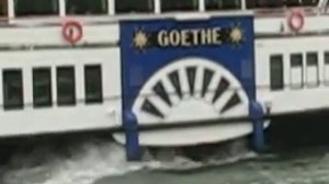 Колесный пароход "Гете"