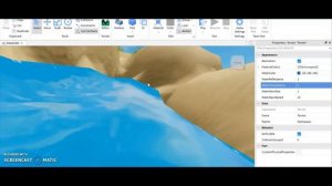 ROBLOX STUDIO #18 Terrain Editor | orl games