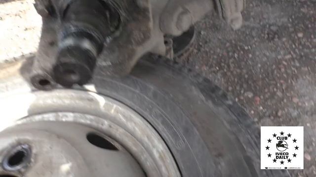 #121 Снятие и установка передней ступицы IVECO Daily своими руками. смотреть онлайн