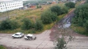 Буксировка ВАЗ 2108 без морды.mp4