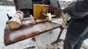 Гидравлический дровокол на ЮМЗ своими руками