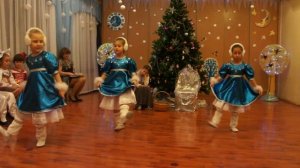 подготовительная группа танец Зимушка