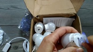 РАСПАКОВКА И МОНТАЖ СВЕТОДИОДНОГО СВЕТИЛЬНИКА USB