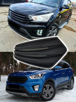 Решетка радиатора "KAРT" для Hyundai Creta