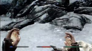 Skyrim - Frost Troll Fight