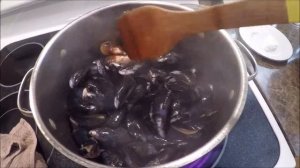 Мидии.Как приготовить быстро и вкусно.