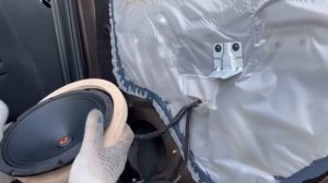 Замена штатных динамиков Kia Rio на DL audio raven 200