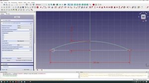 Freecad верстак Curves построение 3д линни по двум проекциям