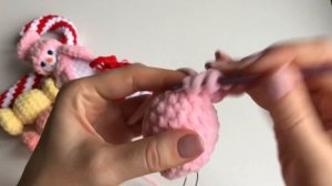 Вязаные игрушки на ёлку крючком. Мастер-класс