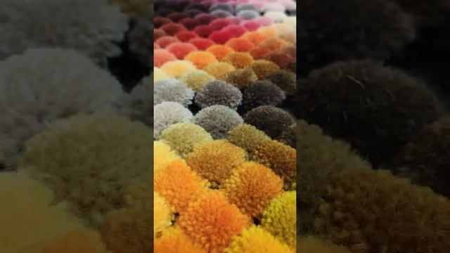 #Shorts Тафтинг ковра необычного дизайна/Rugtufting with unusual design Отрисовка ковра/Rug drownin