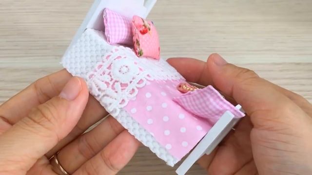 DIY Miniature Dollhouse Kit || Sunshine Princess - Pink Room - Relaxing Satisfying Video смотреть онлайн