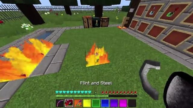 200 Subs Special - Minecraft Rainbow PVP Texture Pack [Sick Flame, And Bow]