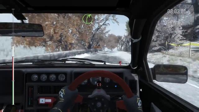 DiRT Rally Gameplay - Logitech G920 Steering Wheel - Ford RS 200 - Monte Carlo ICE