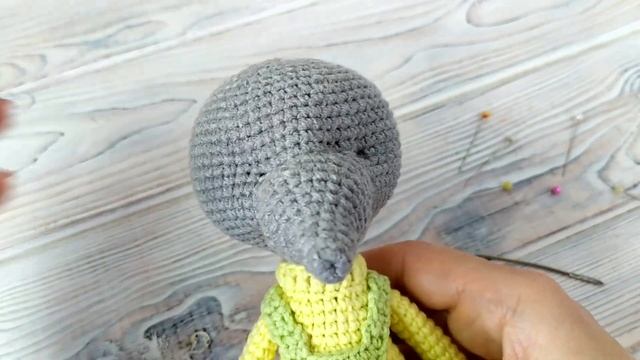 Мышонок крючком. Часть 5 // мастер-класс toyfabric