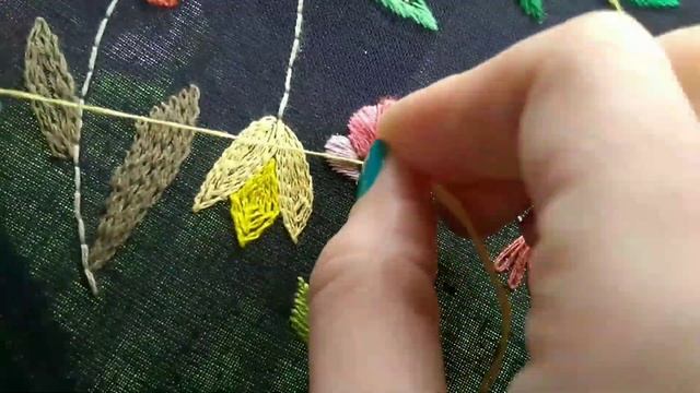 Свободные стежки. Вышивка с Юлией Сидоренко смотреть онлайн